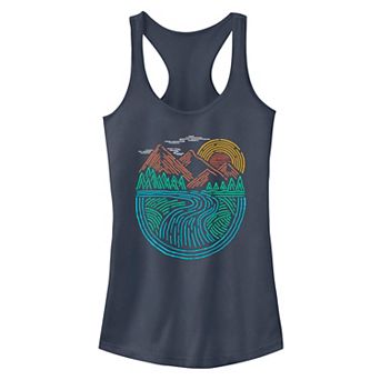 Juniors' The Great Outdoors Doodles Tank Top