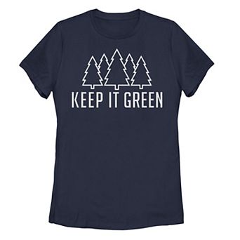 Juniors' Fifth Sun "Keep It Green" Graphic Tee