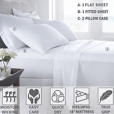 Color Sense Color Sense 800 Thread Count Sheets Set