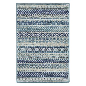 Nourison Passion Vita Navy Blue Area Rug