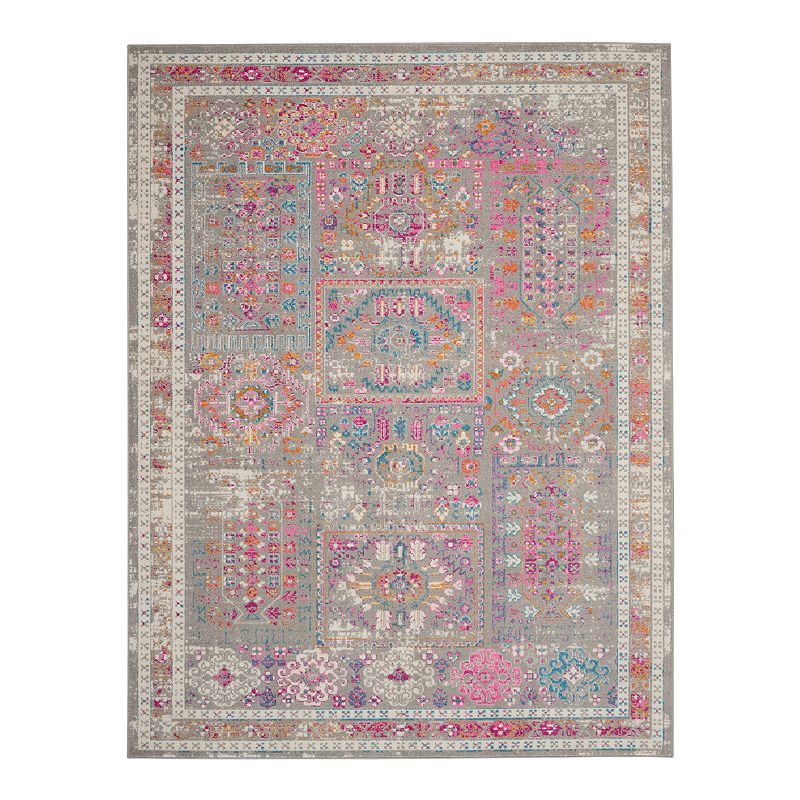 Nourison Passion Sonoma Multi Area Rug, Multicolor, 8Ft Rnd