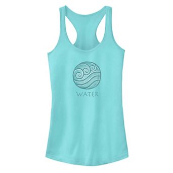 Juniors' Nickelodeon "Avatar: The Last Airbender" Water Element Symbol Racerback Tank Top