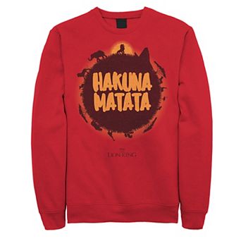 Disney's The Lion King "Hakuna Matata" Juniors' Fleece Sweatshirt