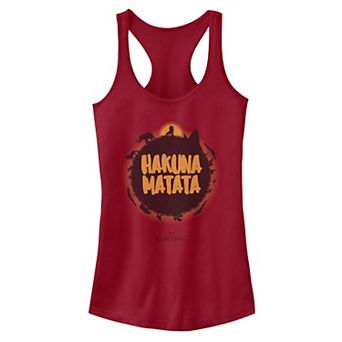 Juniors' Disney's The Lion King "Hakuna Matata" Racerback Tank Top