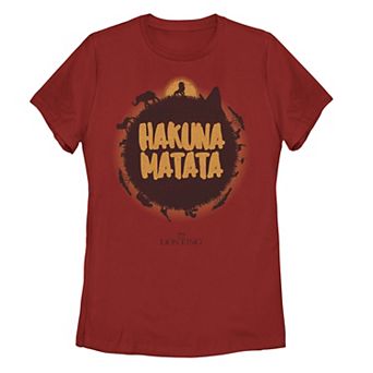 Juniors' Disney's The Lion King "Hakuna Matata" Tee
