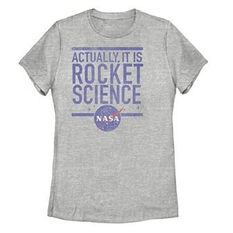 Juniors' NASA "Actually It Is Rocket Science" Tee