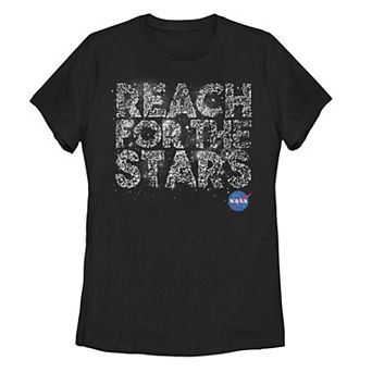 Juniors' NASA "Reach For The Stars" Tee
