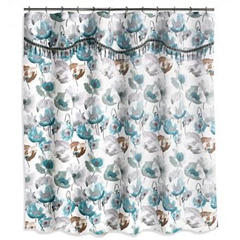 Popular Bath Poppy Fields Shower Curtain & Valance