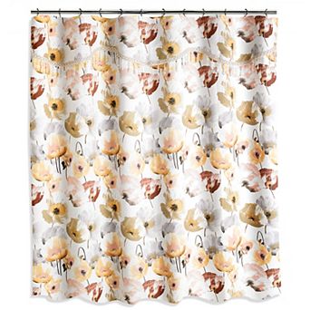 Popular Bath Poppy Fields Shower Curtain & Valance