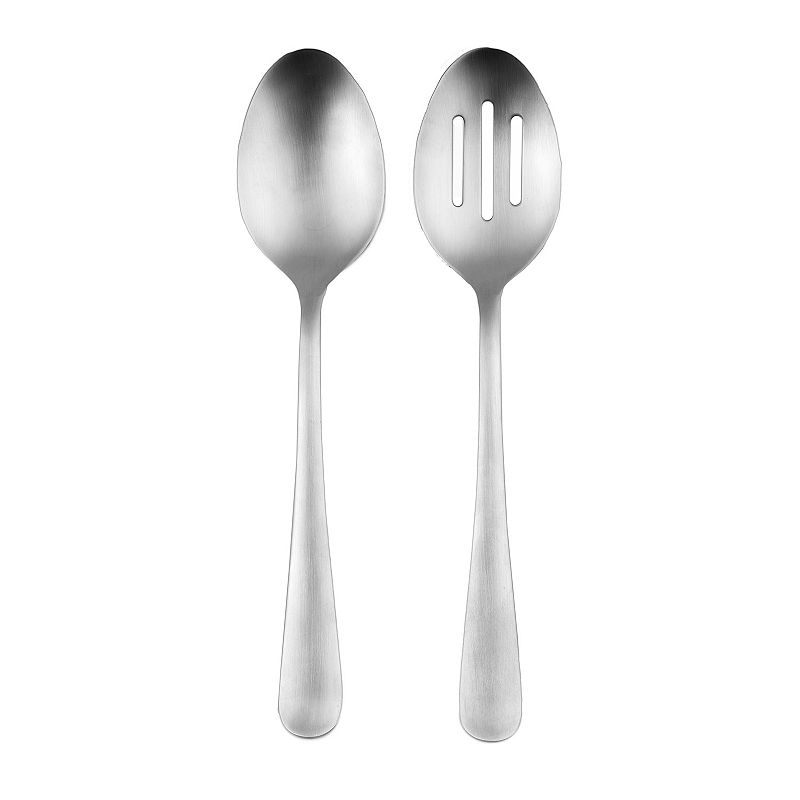 17874878 Food Network 2-pc. Classic Silver Serving Spoon &  sku 17874878
