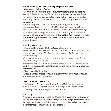 Food Network™ 2-pc. Flat Iron Serving Spoon & Slotted Spoon Set