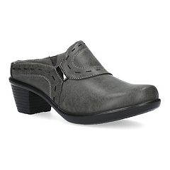 Grey clogs and on sale mules