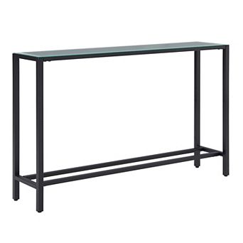 Southern Enterprises Darrin Narrow Metal Console Table