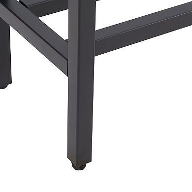 Southern Enterprises Darrin Narrow Metal Console Table