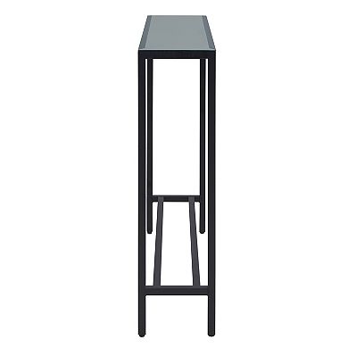 Southern Enterprises Darrin Narrow Metal Console Table