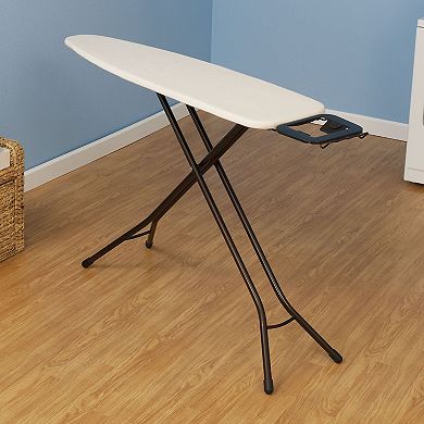 Household Essentials 4-Leg Wide Top Ironing Board with Cover