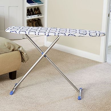Household Essentials Arched T-Leg Ironing Board with Cover