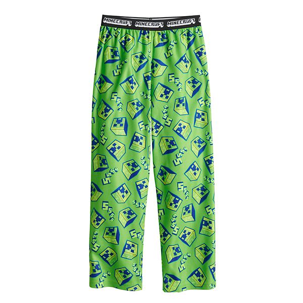 Minecraft pajama bottoms new arrivals