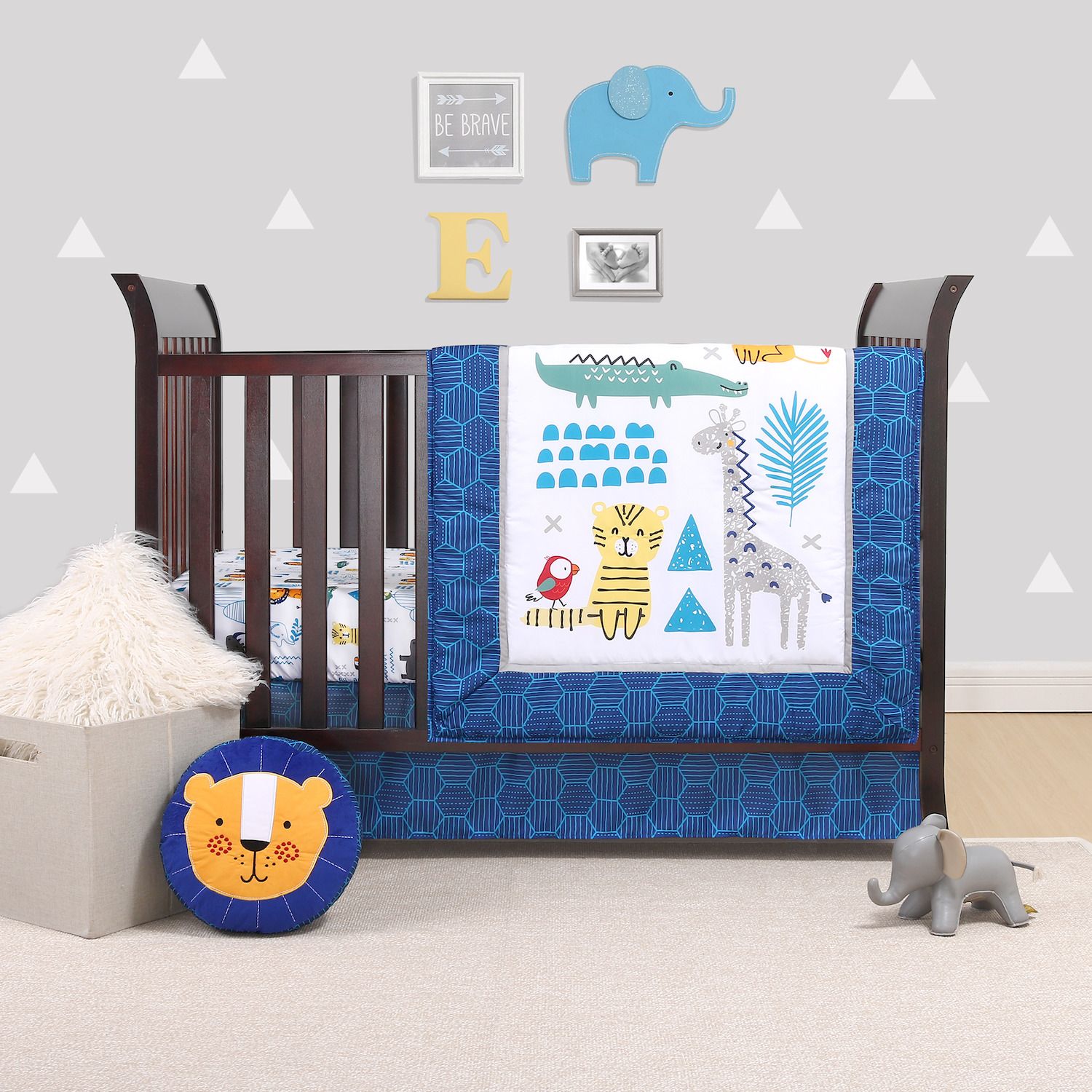 safari crib set