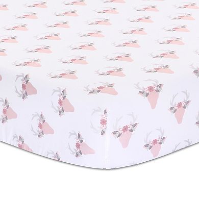 PS by The Peanutshell Meadow 3 Piece Crib Bedding Set