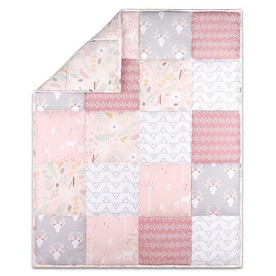 PS by The Peanutshell Meadow 3 Piece Crib Bedding Set