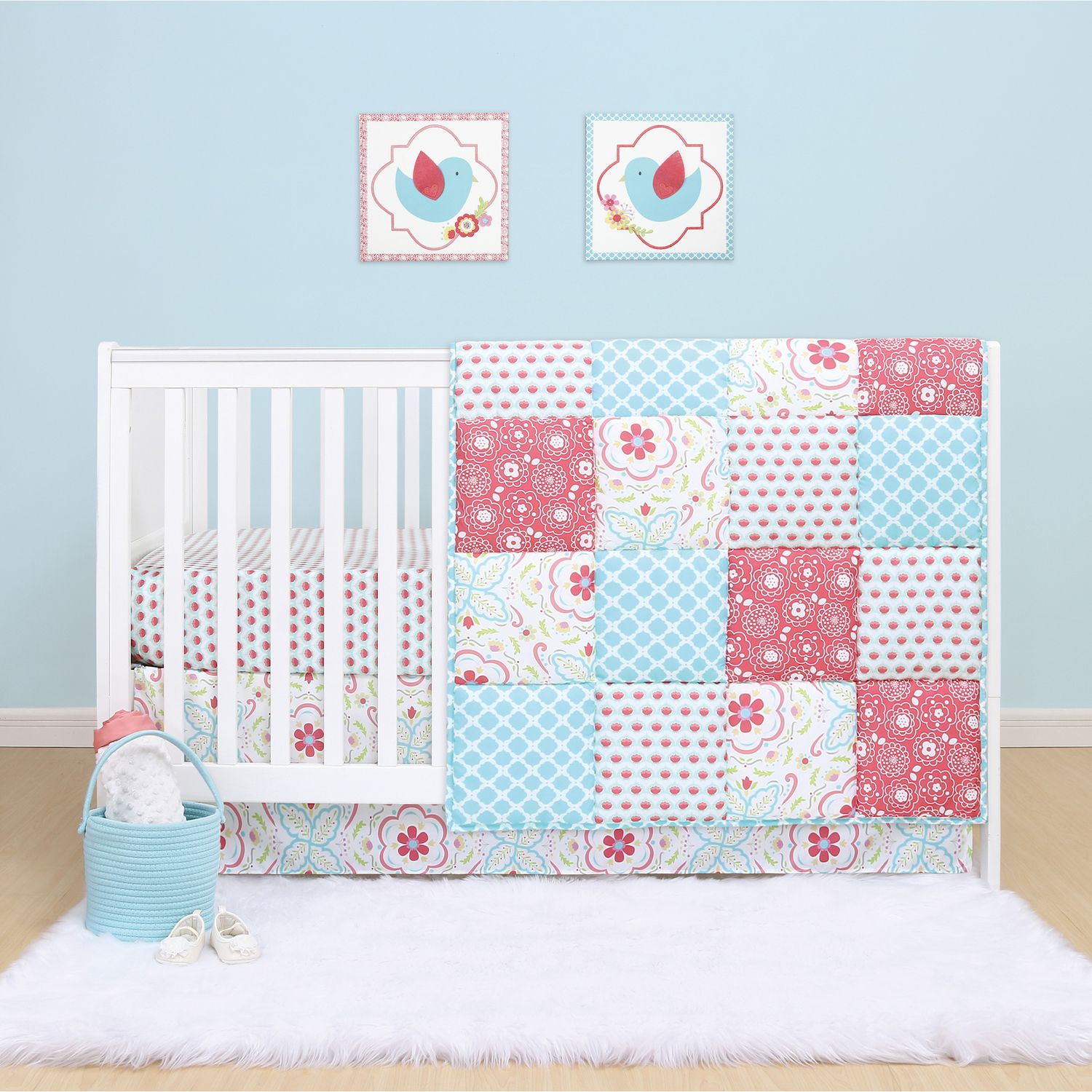 kohl's girl crib bedding sets