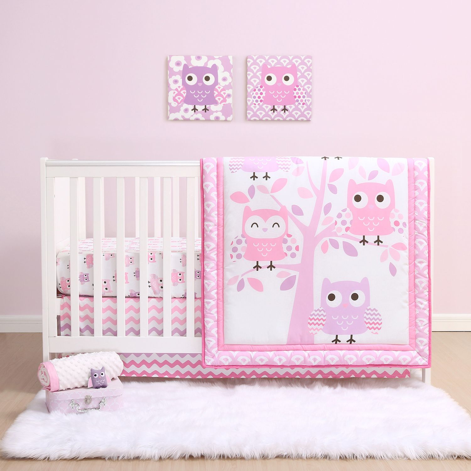 hello kitty crib set