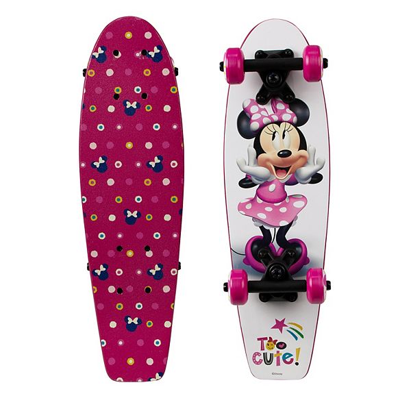 Disney's Minnie Mouse Kids 21-Inch Complete Skateboard by PlayWheels