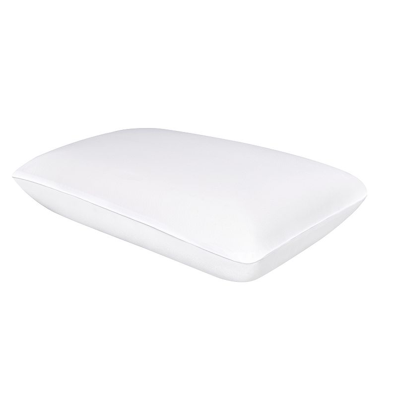Comfort Revolution Standard Memory Foam Pillow, White