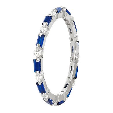 Contessa Di Capri Birthstone Eternity Ring