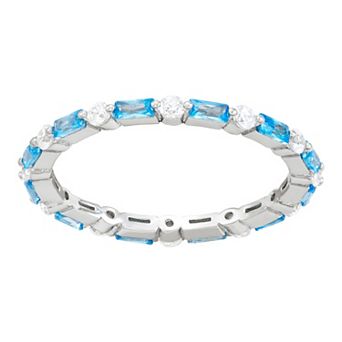 Contessa Di Capri Birthstone Eternity Ring