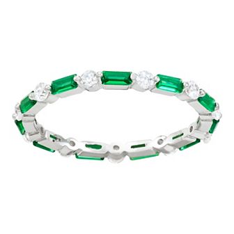 Contessa Di Capri Birthstone Eternity Ring