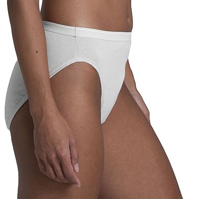 Women's Fruit of the Loom® 6-Pack Signature Cotton High-Cut Brief Panty Set 6DKHCAP