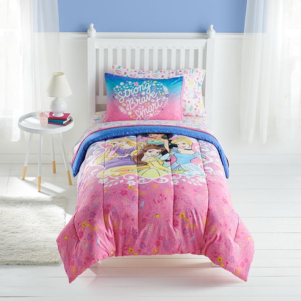 Disney Princess Comforter Set With, Disney Princess Bed Twin