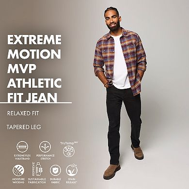 Men's Lee Extreme Motion MVP Athletic-Fit Tapered-Leg Jeans