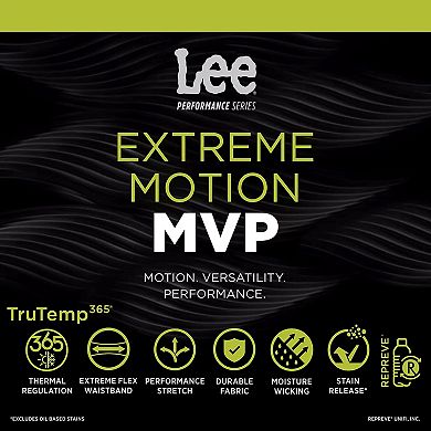 Men's Lee Extreme Motion MVP Straight-Leg Jeans