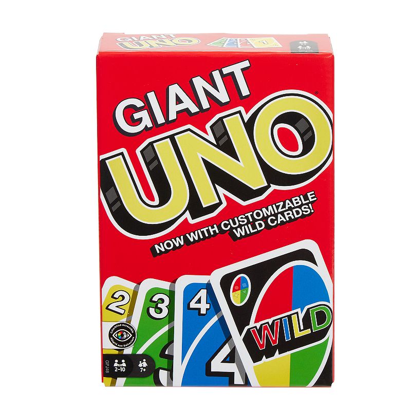 Giant UNO Card Game, Multicolor