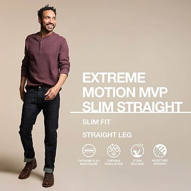 Men's Lee Extreme Motion MVP Straight-Leg Slim-Fit Jeans