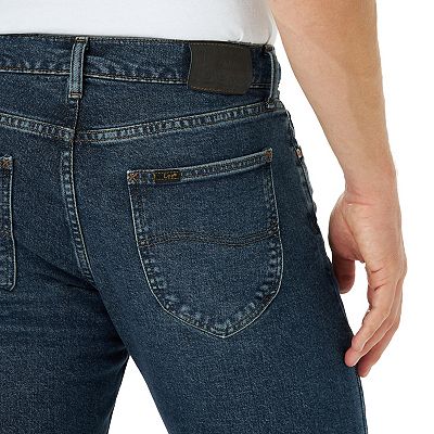 Lee Men's Extreme Motion Slim Straight Jean Black 36W x 32L à LEDN9 Priority dan