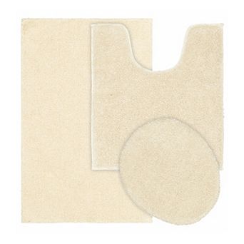 Garland Rug Royalty Cotton Solid Plush 3 pc Bath Set