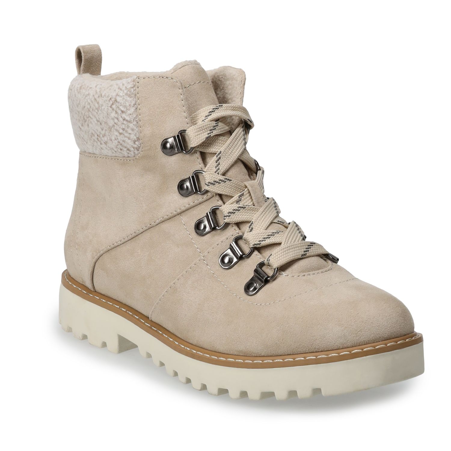kohls white boots