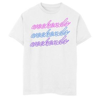 Boys 6-20 Fifth Sun Weekends Neon Graphic Tee