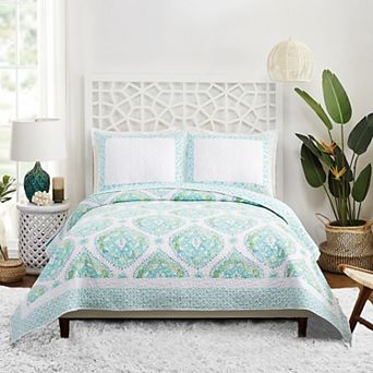 Dena Home Bohemian Breeze Quilt Set with Shams