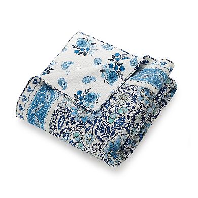 Dena Home Bisou Floral Quilt Set and Shams