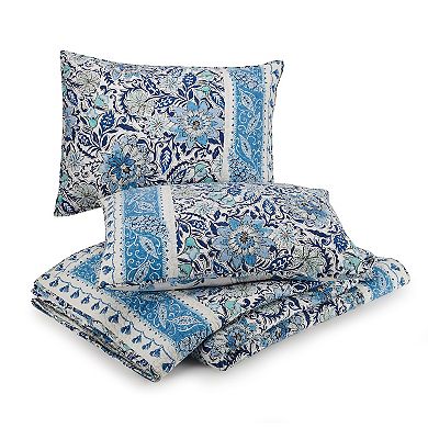 Dena Home Bisou Floral Quilt Set and Shams