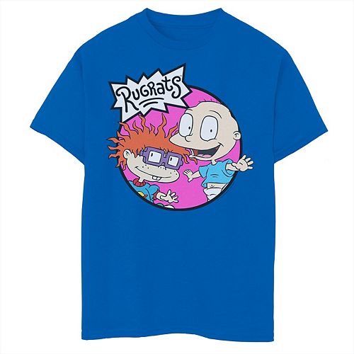Boys 8 20 Nickelodeon Rug Rats Tommy Chucky Graphic Tee - t shirt chucky roblox