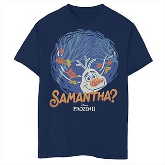 Disney's Frozen 2 Boys 8-20 Olaf Samantha Circle Portrait Graphic Tee