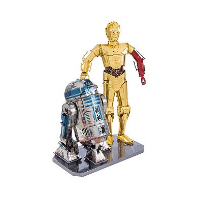 Fascinations Metal Earth 3D Metal Model Kit - Star Wars R2-D2 & C-3PO Box Set