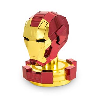 Fascinations Metal Earth 3D Metal Model Kit - Marvel Avengers Iron Man Mark 45 Helmet