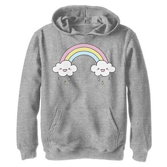 Boys 8-20 Fifth Sun Happy Clouds Fleece Pullover Graphic Hoodie
